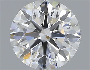 Picture of Natural Diamond 0.70 Carats, Round with Excellent Cut, E Color, VS1 Clarity and Certified by GIA