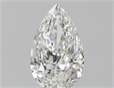 Natural Diamond 0.46 Carats, Pear with  Cut, G Color, VVS1 Clarity and Certified by GIA