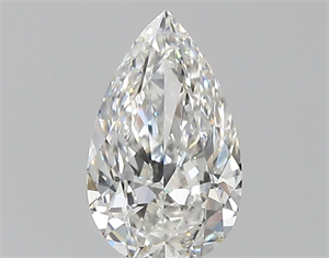 Picture of Natural Diamond 0.46 Carats, Pear with  Cut, G Color, VVS1 Clarity and Certified by GIA