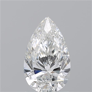 Foto Diamante Natural 1.51 quilates, De pera , Color F, claridad SI2 y certificado GIA de