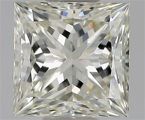 Picture of Natural Diamond 1.02 Carats, Princess with  Cut, K Color, VS1 Clarity and Certified by GIA