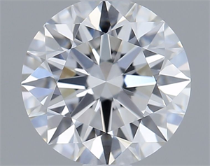 Picture of Lab Grown Diamond 1.04 Carats, Round with Ideal Cut, E Color, VVS1 Clarity and Certified by IGI