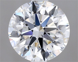 Foto Diamante Natural 0.90 quilates, Redondo , Color G, claridad SI1 y certificado GIA de