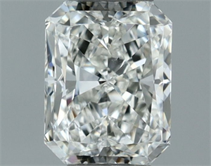 Picture of Natural Diamond 0.50 Carats, Radiant with  Cut, H Color, SI2 Clarity and Certified by GIA