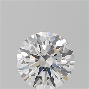 Picture of Natural Diamond 2.06 Carats, Round with Excellent Cut, H Color, VVS1 Clarity and Certified by GIA