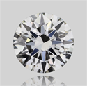 Diamante Natural 0.40 quilates, Redondo , Color H, claridad VVS1 y certificado HRD