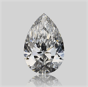 Diamante Natural 0.52 quilates, De pera , Color D, claridad VVS1 y certificado GIA