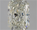 Natural Diamond 1.50 Carats, Radiant with  Cut, J Color, VS2 Clarity and Certified by GIA