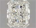 Natural Diamond 0.63 Carats, Radiant with  Cut, H Color, VVS2 Clarity and Certified by GIA