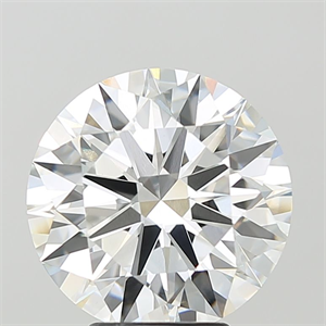 Picture of Lab Grown Diamond 7.01 Carats, Round with Excellent Cut, F Color, VVS2 Clarity and Certified by IGI