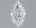 Natural Diamond 2.01 Carats, Marquise with  Cut, D Color, SI1 Clarity and Certified by GIA