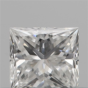 Foto Diamante Natural 0.19 quilates, Princesa , Color F, claridad VVS1 y certificado IGI de