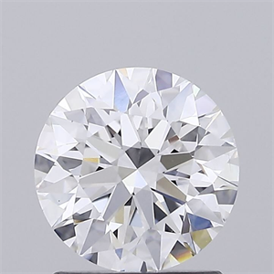 Picture of Lab Grown Diamond 1.41 Carats, Round with Ideal Cut, D Color, VS2 Clarity and Certified by IGI