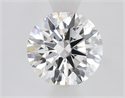 Lab Grown Diamond 1.06 Carats, Round with Ideal Cut, F Color, VS1 Clarity and Certified by IGI