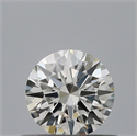 Diamante Natural 0.42 quilates, Redondo , Color G, claridad VVS2 y certificado IGI
