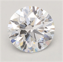 Lab Grown Diamond 1.16 Carats, Round with Ideal Cut, D Color, VVS2 Clarity and Certified by IGI