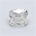 Diamante Natural 1.01 quilates, Del cojín , Color G, claridad SI2 y certificado GIA