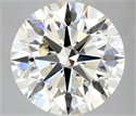 Diamante Natural 4.11 quilates, Redondo , Color I, claridad VVS2 y certificado IGI