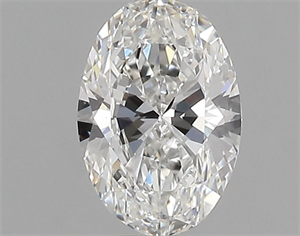 Picture of Natural Diamond 0.71 Carats, Oval with  Cut, F Color, VVS2 Clarity and Certified by GIA