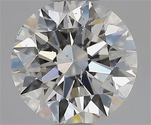 Picture of Natural Diamond 1.20 Carats, Round with Excellent Cut, H Color, SI2 Clarity and Certified by GIA