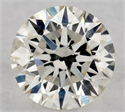 Natural Diamond 0.45 Carats, Round with Excellent Cut, J Color, SI2 Clarity and Certified by GIA