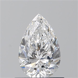 Picture of Natural Diamond 0.70 Carats, Pear with  Cut, E Color, VVS2 Clarity and Certified by GIA
