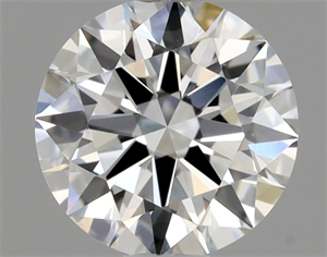 Picture of Natural Diamond 0.70 Carats, Round with Excellent Cut, F Color, VS1 Clarity and Certified by GIA