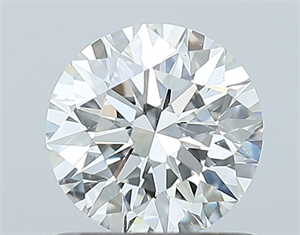 Picture of Natural Diamond 0.82 Carats, Round with Excellent Cut, I Color, SI1 Clarity and Certified by GIA