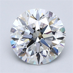 Foto Diamante Natural 2.01 quilates, Redondo , Color D, claridad VS2 y certificado GIA de