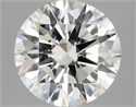 Lab Grown Diamond 2.95 Carats, Round with Ideal Cut, H Color, VVS2 Clarity and Certified by IGI