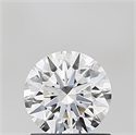 Del inventario de diamantes de laboratorio, 1.03 quilates, Redondo , Color D, claridad VVS1 y certificado IGI