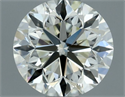 Diamante Natural 0.70 quilates, Redondo , Color J, claridad VVS1 y certificado IGI