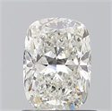 Diamante Natural 1.01 quilates, Del cojín , Color H, claridad VVS1 y certificado GIA