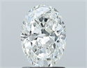 Diamante Natural 1.20 quilates, Ovalado , Color G, claridad SI2 y certificado GIA