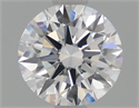 Lab Grown Diamond 1.04 Carats, Round with Ideal Cut, D Color, VVS2 Clarity and Certified by IGI
