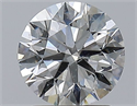 Diamante Natural 1.50 quilates, Redondo , Color G, claridad SI2 y certificado GIA