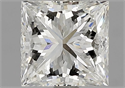 Diamante Natural 1.20 quilates, Princesa , Color J, claridad SI1 y certificado GIA