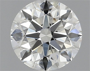 Picture of Natural Diamond 0.80 Carats, Round with Excellent Cut, H Color, IF Clarity and Certified by GIA
