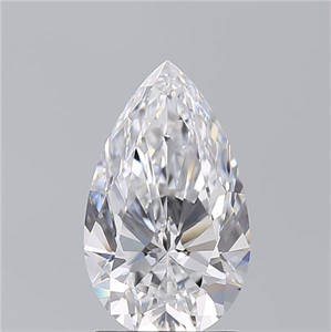 Foto Diamante Natural 2.01 quilates, De pera , Color D, claridad VS2 y certificado GIA de