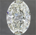 Diamante Natural 3.01 quilates, Ovalado , Color K, claridad VVS1 y certificado GIA