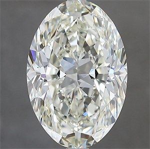 Foto Diamante Natural 3.01 quilates, Ovalado , Color K, claridad VVS1 y certificado GIA de