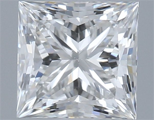 Foto Diamante Natural 0.50 quilates, Princesa , Color G, claridad SI1 y certificado GIA de