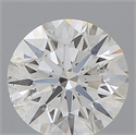 Natural Diamond 0.50 Carats, Round with Excellent Cut, G Color, SI1 Clarity and Certified by IGI