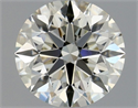 Natural Diamond 0.70 Carats, Round with Excellent Cut, K Color, VS1 Clarity and Certified by GIA