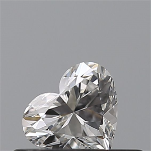 Picture of Natural Diamond 0.31 Carats, Heart with  Cut, G Color, VVS2 Clarity and Certified by GIA