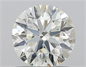 Natural Diamond 0.91 Carats, Round with Excellent Cut, I Color, VS1 Clarity and Certified by GIA