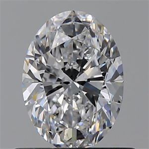 Picture of Natural Diamond 0.70 Carats, Oval with  Cut, D Color, SI1 Clarity and Certified by GIA