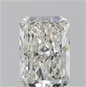 Natural Diamond 1.20 Carats, Radiant with  Cut, J Color, SI1 Clarity and Certified by GIA