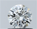 Diamante Natural 0.56 quilates, Redondo , Color G, claridad VVS1 y certificado GIA
