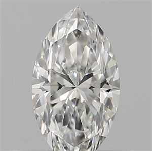 Picture of Natural Diamond 0.14 Carats, Marquise with  Cut, E Color, VVS2 Clarity and Certified by IGI